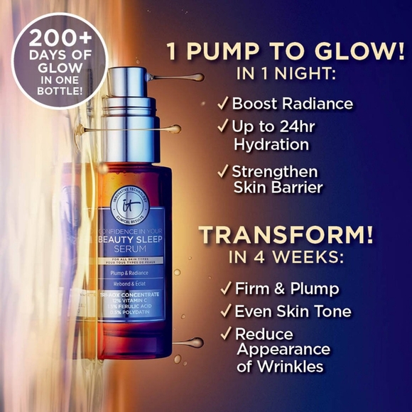 IT Cosmetics Confidence in Your Beauty Sleep Triple Antioxidant Serum - Picture 2 of 3